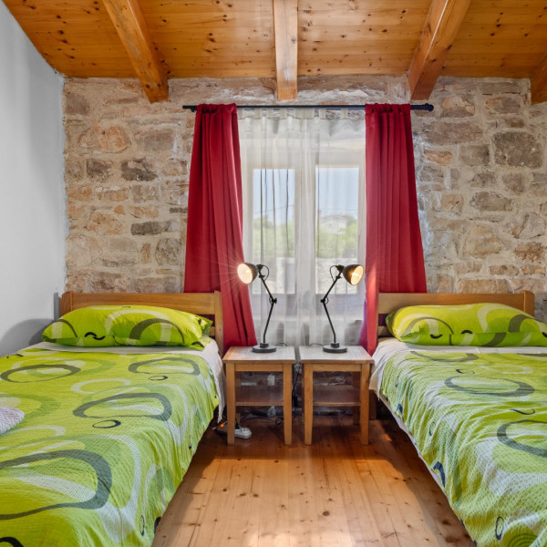 Bedrooms, Villa Barbara, Villa Barbara – A complex of 3 houses with a shared courtyard and pool, Orihi – Istria, Croatia Orihi
