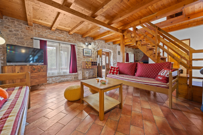 Interior, Villa Barbara &ndash; A complex of 3 houses with a shared courtyard and pool, Orihi &ndash; Istria, Croatia Orihi