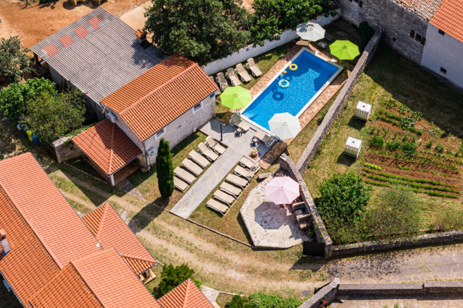 Exterior, Villa Barbara &ndash; A complex of 3 houses with a shared courtyard and pool, Orihi &ndash; Istria, Croatia Orihi