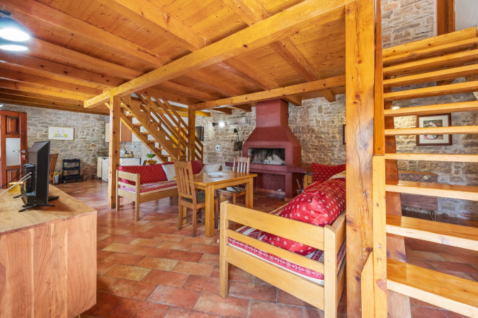 Interior, Villa Barbara &ndash; A complex of 3 houses with a shared courtyard and pool, Orihi &ndash; Istria, Croatia Orihi