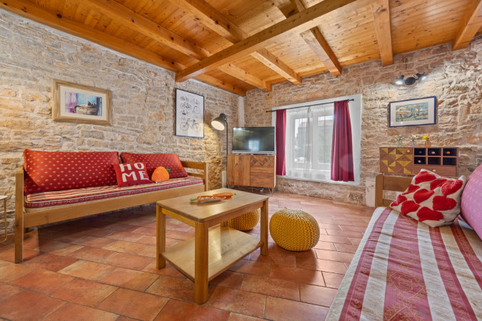 Interior, Villa Barbara &ndash; A complex of 3 houses with a shared courtyard and pool, Orihi &ndash; Istria, Croatia Orihi