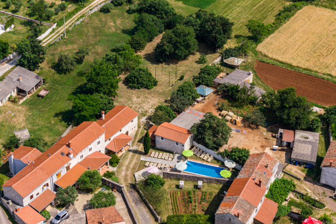 Exterior, Villa Barbara &ndash; A complex of 3 houses with a shared courtyard and pool, Orihi &ndash; Istria, Croatia Orihi