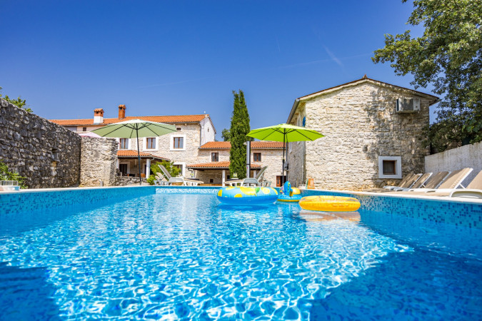 Exterior, Villa Barbara &ndash; A complex of 3 houses with a shared courtyard and pool, Orihi &ndash; Istria, Croatia Orihi