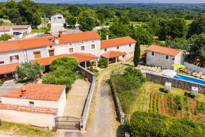Exterior, Villa Barbara &ndash; A complex of 3 houses with a shared courtyard and pool, Orihi &ndash; Istria, Croatia Orihi